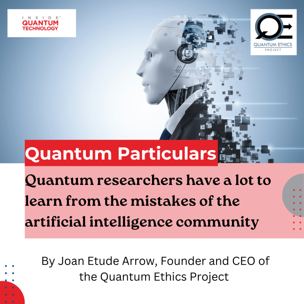 Joan Etude Arrow, Founder and CEO of the Quantum Ethics Project, discusses the role of hype in quantum marketing.