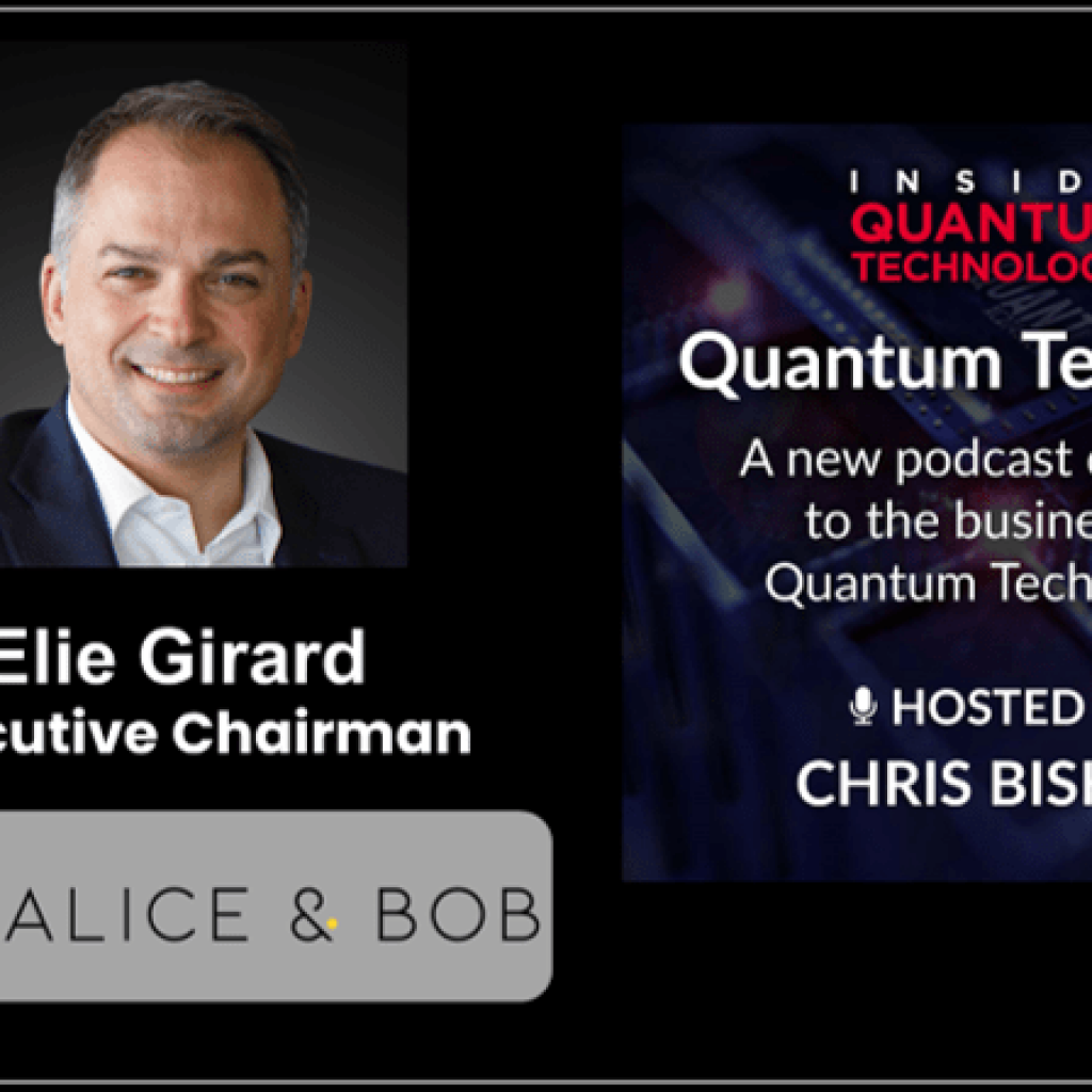 Elie Girard, Executive Chairman of Alice & Bob, discusses the company's technology, cat qubits, with host Christopher Bishop