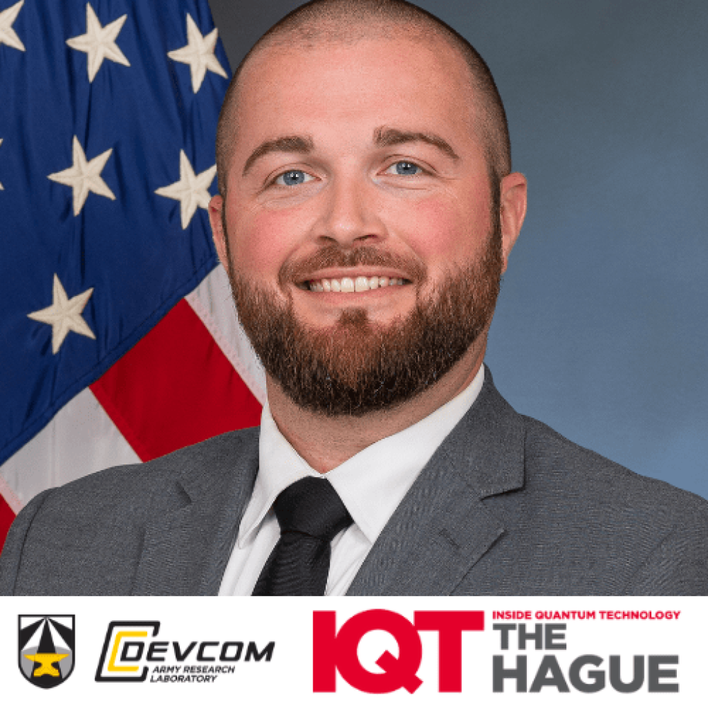 Daniel E. Jones, physicist at DEVCOM Army Research Laboratory, will speak at IQT the Hague in 2024.